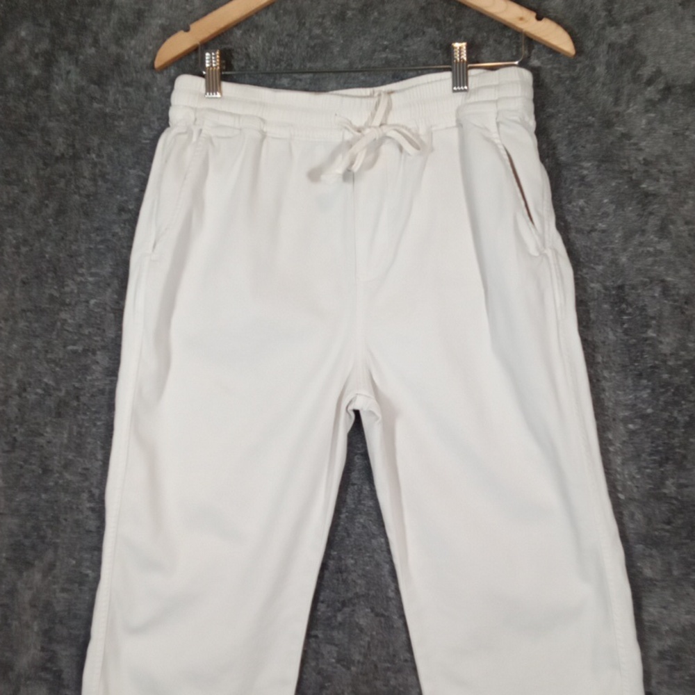 Faherty Essential Drawstrings Pants Whisper White… - image 3